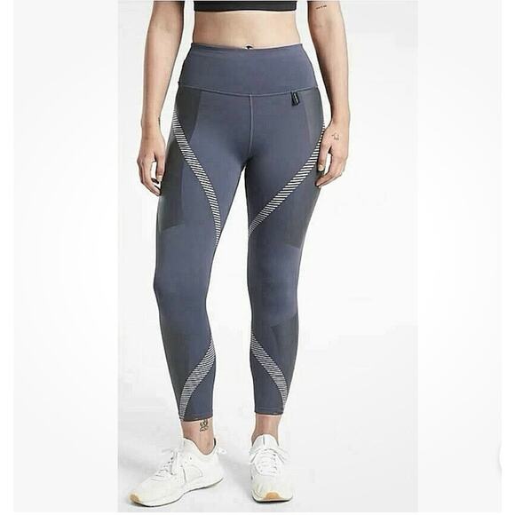 Athleta Allyson Felix Medieval Violet Legend 7/8 Tight Legging Size Small - Picture 1 of 10